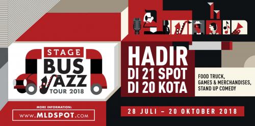 Stage Bus Jazz Tour 2018: Kolaborasi Tidak Biasa Dari Para Musisi